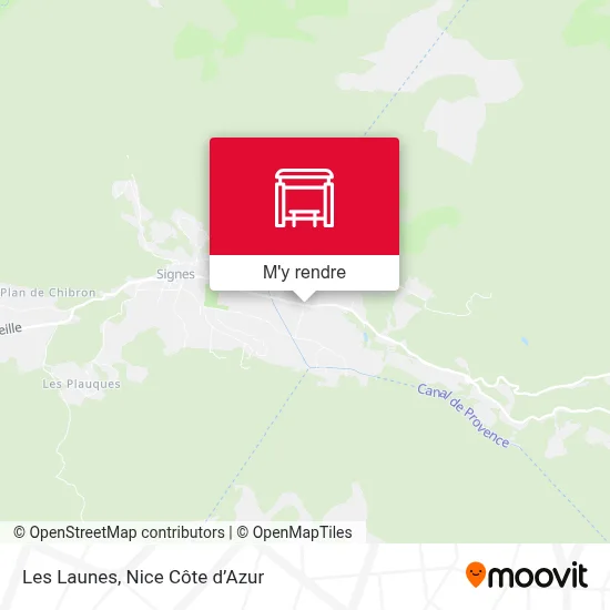 Les Launes plan