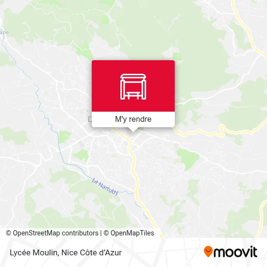 Lycée Moulin plan