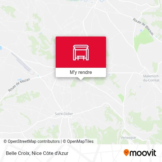 Belle Croix plan