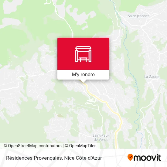 Résidences Provençales plan