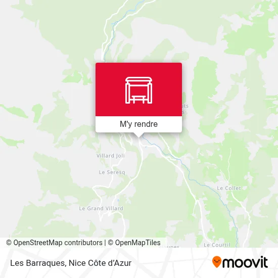 Les Barraques plan