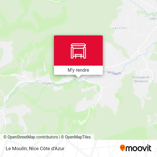 Le Moulin plan