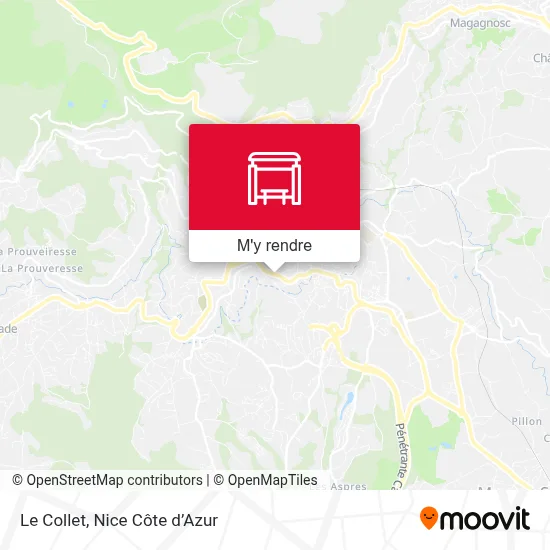 Le Collet plan