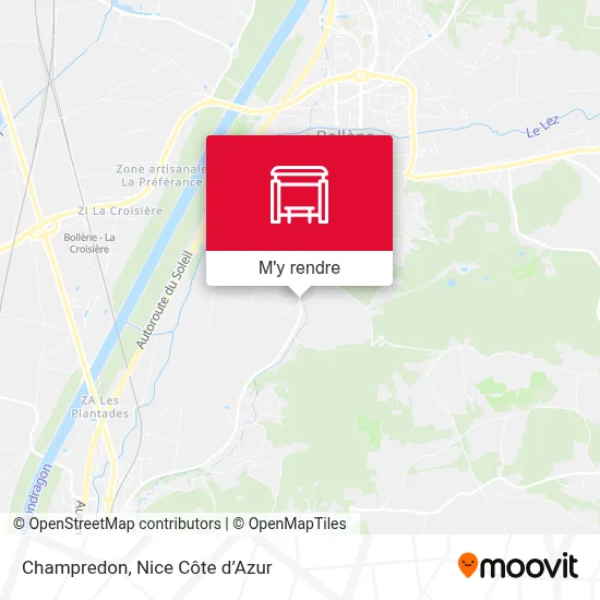 Champredon plan