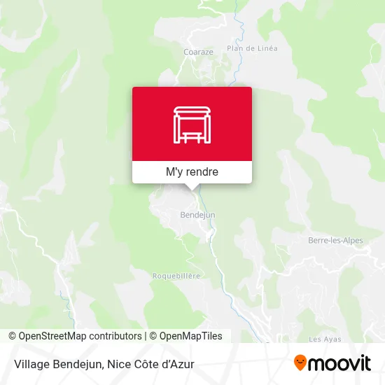Village Bendejun plan