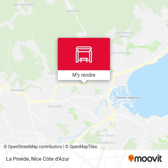La Pinède plan