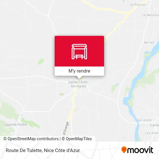 Route De Tulette plan