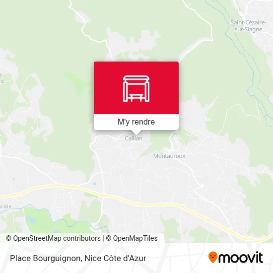 Place Bourguignon plan
