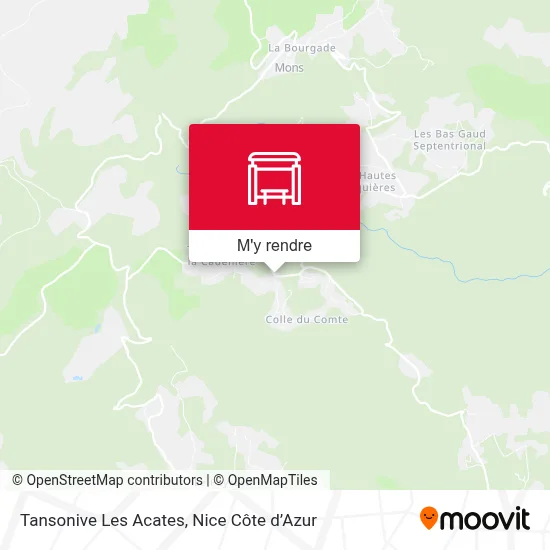 Tansonive Les Acates plan