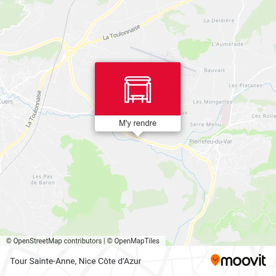 Tour Sainte-Anne plan