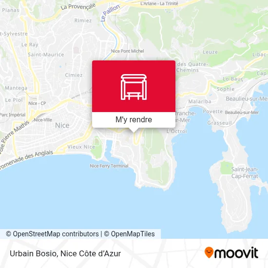 Urbain Bosio plan