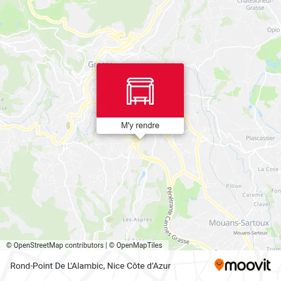 Rond-Point De L'Alambic plan