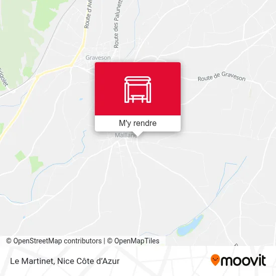 Le Martinet plan