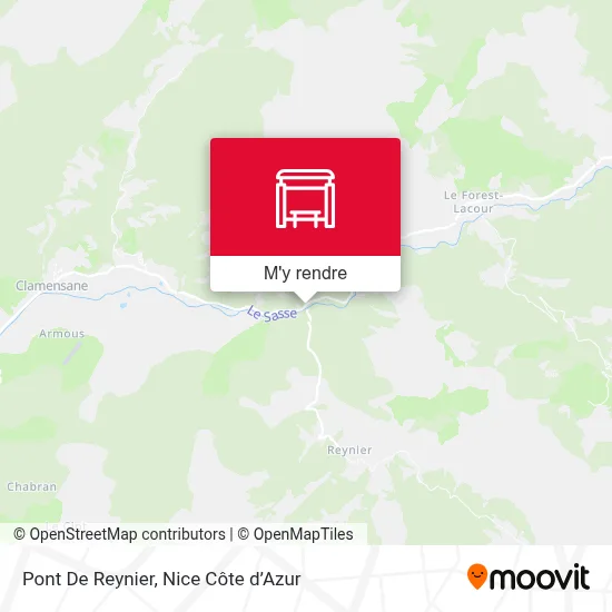 Pont De Reynier plan