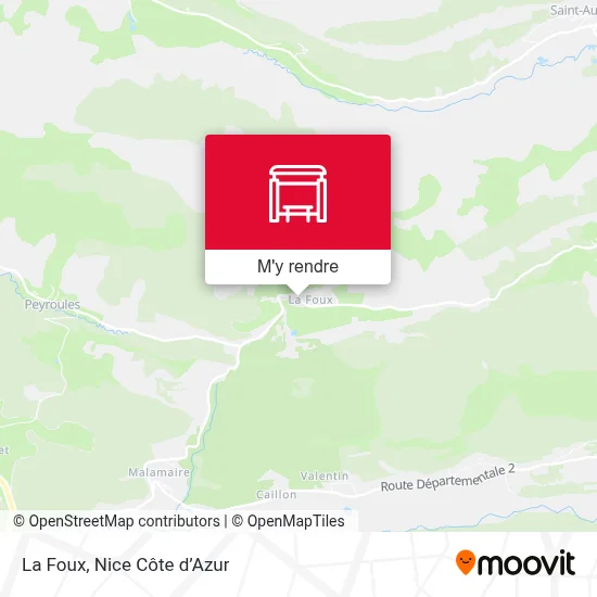 La Foux plan
