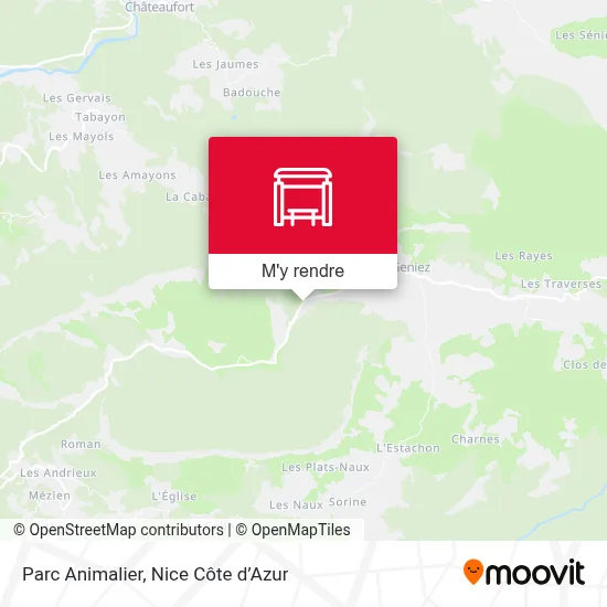 Parc Animalier plan