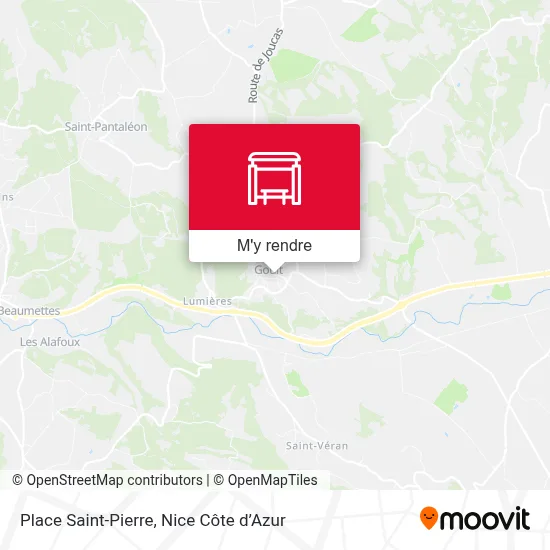 Place Saint-Pierre plan