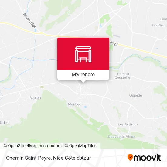 Chemin Saint-Peyre plan