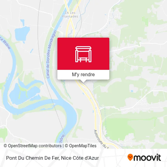 Pont Du Chemin De Fer plan