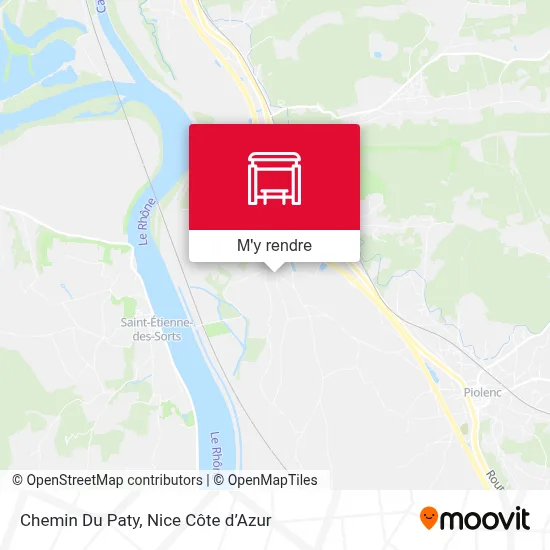 Chemin Du Paty plan