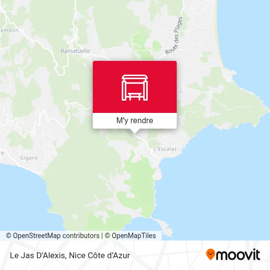Le Jas D'Alexis plan