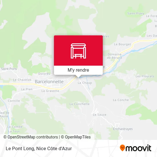 Le Pont Long plan