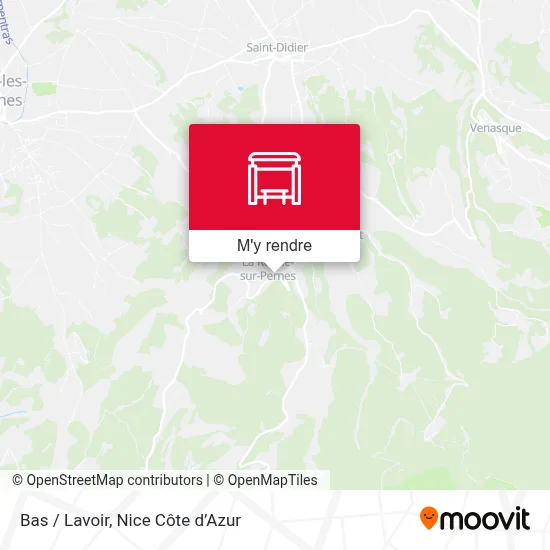 Bas / Lavoir plan