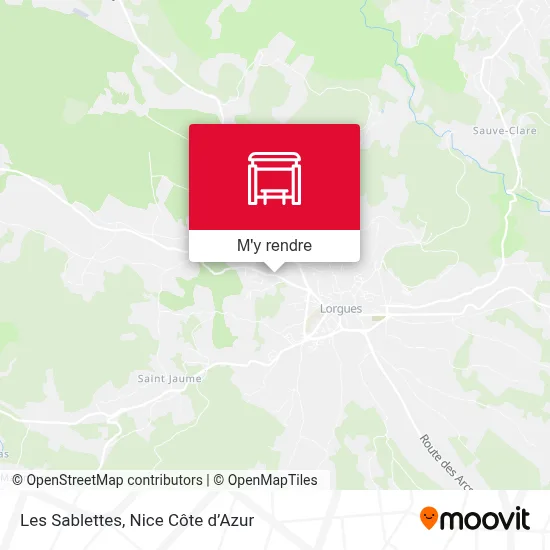 Les Sablettes plan