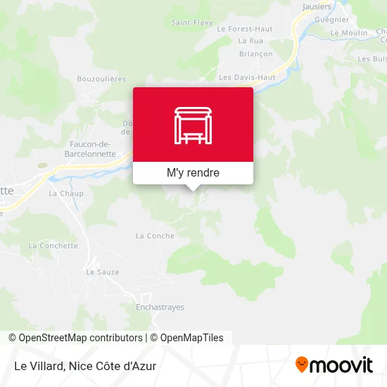 Le Villard plan