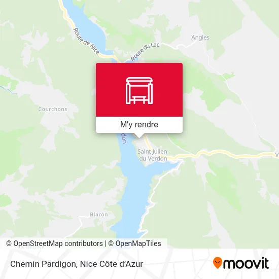 Chemin Pardigon plan