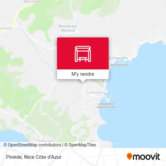 Pinède plan