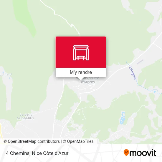 4 Chemins plan