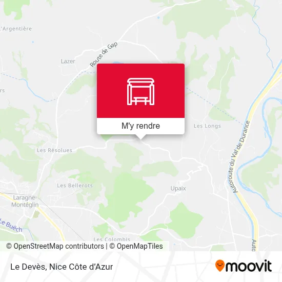 Le Devès plan