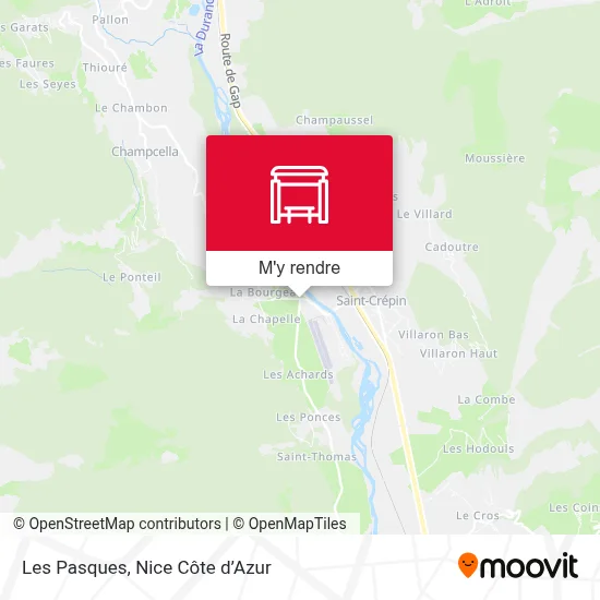 Les Pasques plan