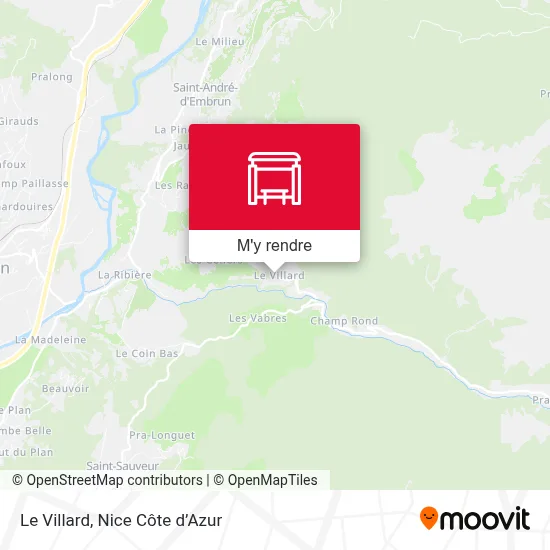Le Villard plan