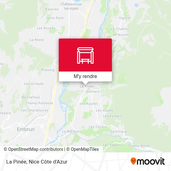 La Pinée plan