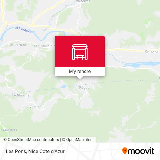 Les Pons plan