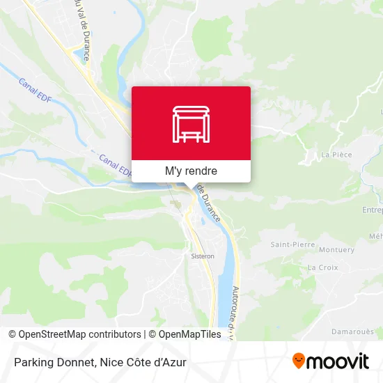 Parking Donnet plan