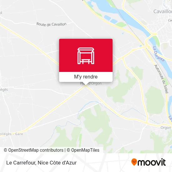 Le Carrefour plan