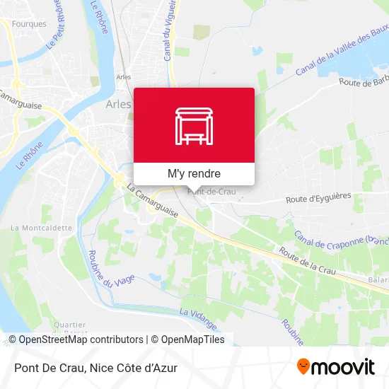 Pont De Crau plan