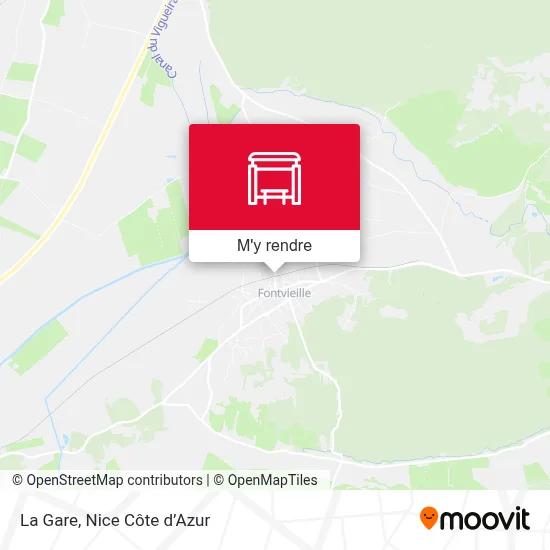 La Gare plan