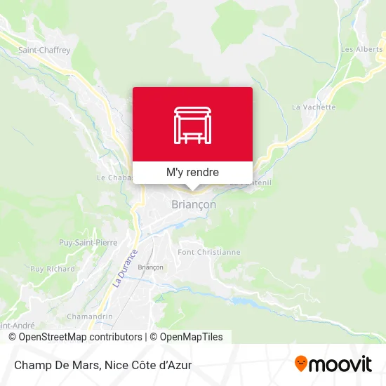 Champ De Mars plan