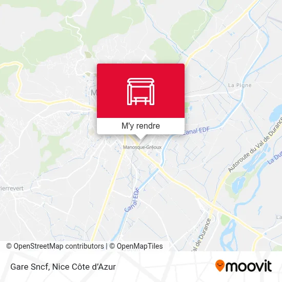 Gare Sncf plan