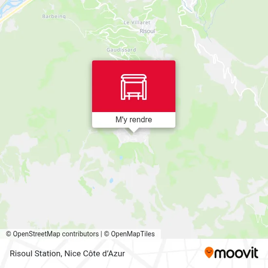 Risoul Station plan