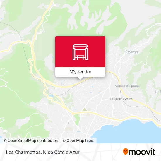 Les Charmettes plan