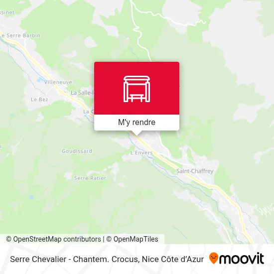 Serre Chevalier - Chantem. Crocus plan