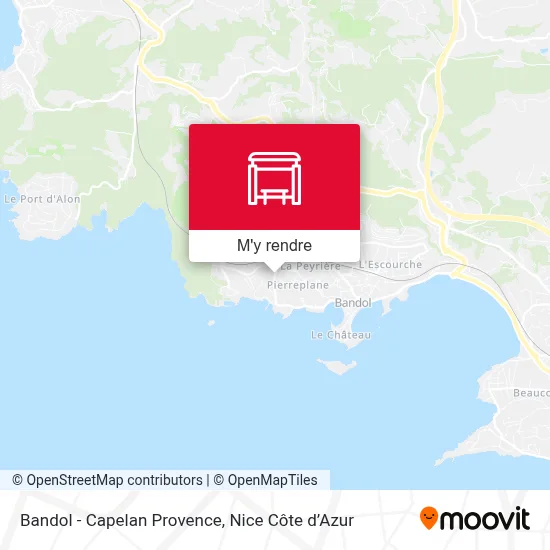 Bandol - Capelan Provence plan