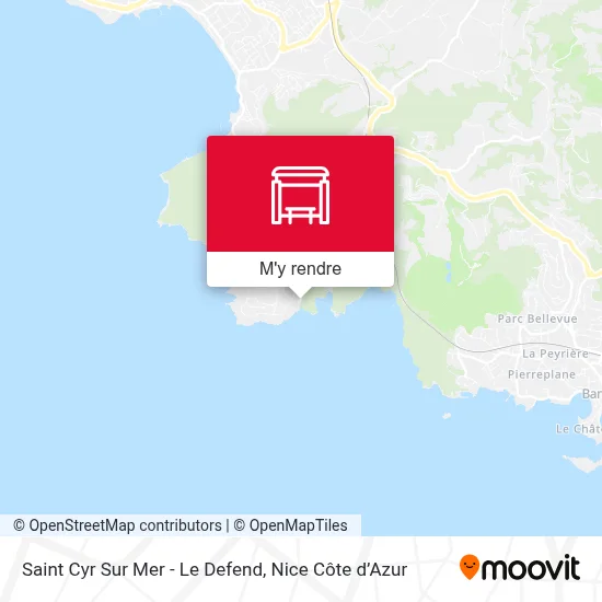 Saint Cyr Sur Mer - Le Defend plan