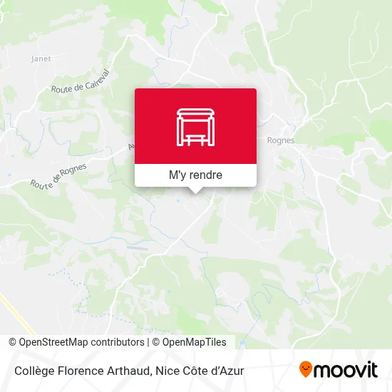 Collège Florence Arthaud plan