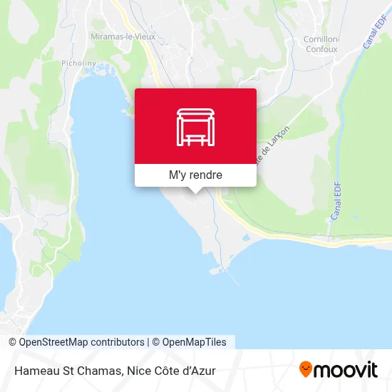 Hameau St Chamas plan